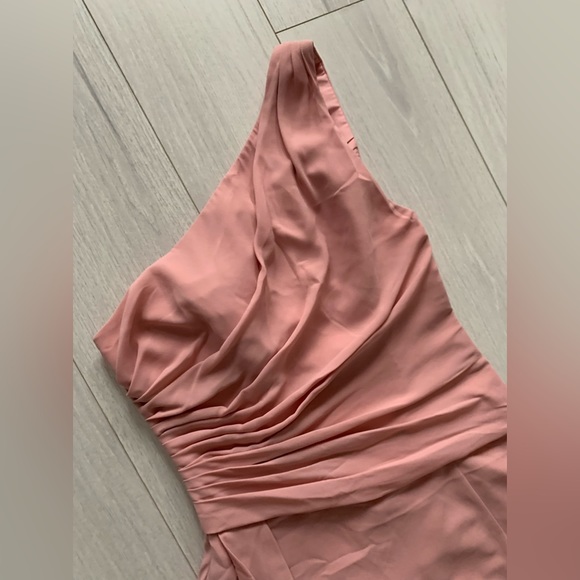 David’s Bridal bridesmaids dress in “Ballet” (dusty rose pink) - Picture 11 of 13